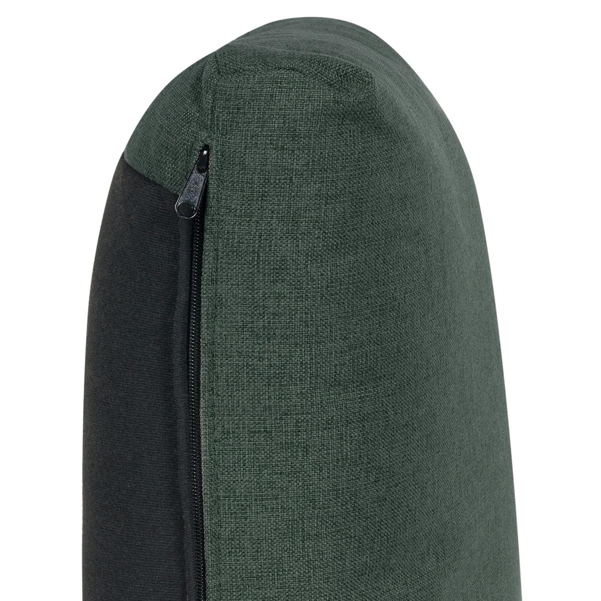 5-SITZER-MODULSOFA U-förmiges Dunkelgrün Stoff Unstad - Grün, Textil (228/72/76cm) - Beliani