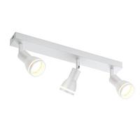 STRAHLER Erstaunlich 3-flammig 42/5/15.7 cm - Weiß, Metall (42/5/15.7cm) - ZMH