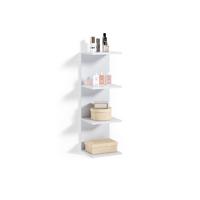 WANDREGAL Vesuvio Weiß 30 x 95 cm - Weiß, Holzwerkstoff (30/95/28cm) - Livinity®