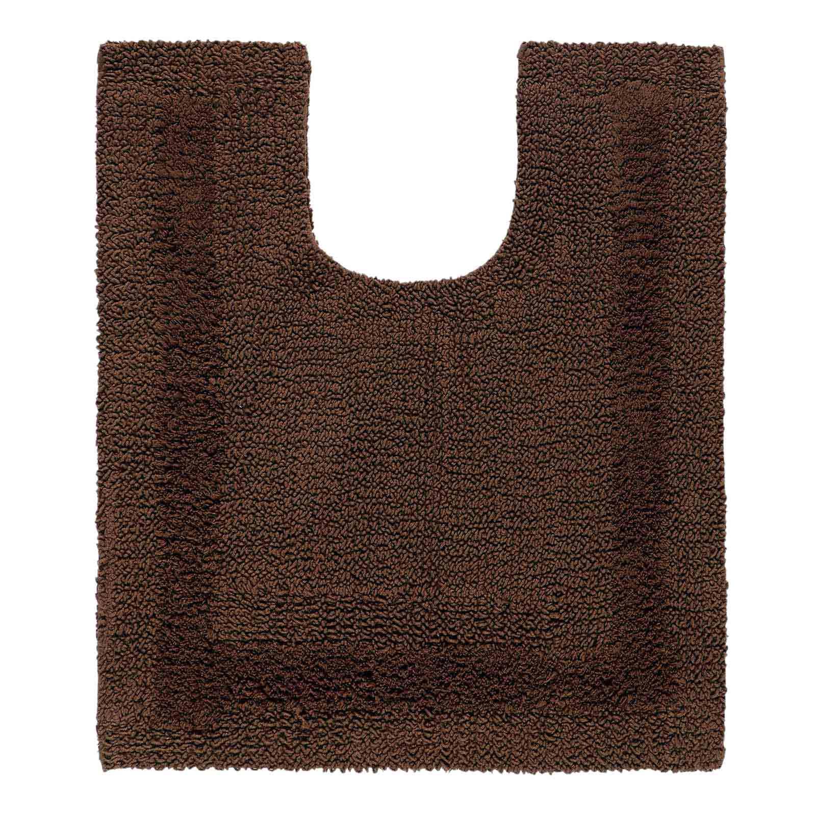 WC-VORLEGER 50/55 cm, 100% Baumwolle, wendbar - Braun, Textil (50/55cm) - Homescapes