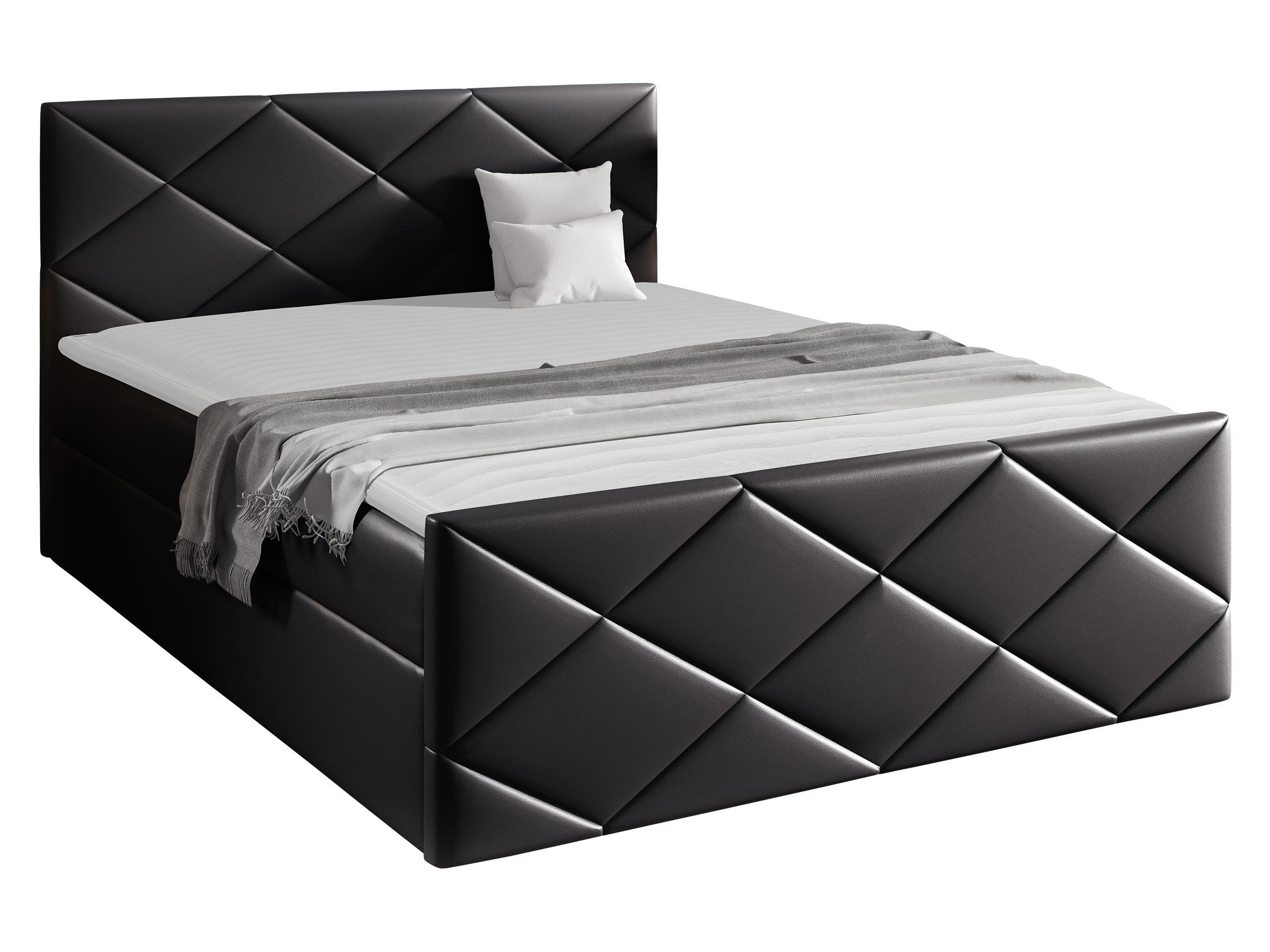 BOXBETT Herkules - H3 - Schwarz, Holz (160/200cm) - MIRJAN24