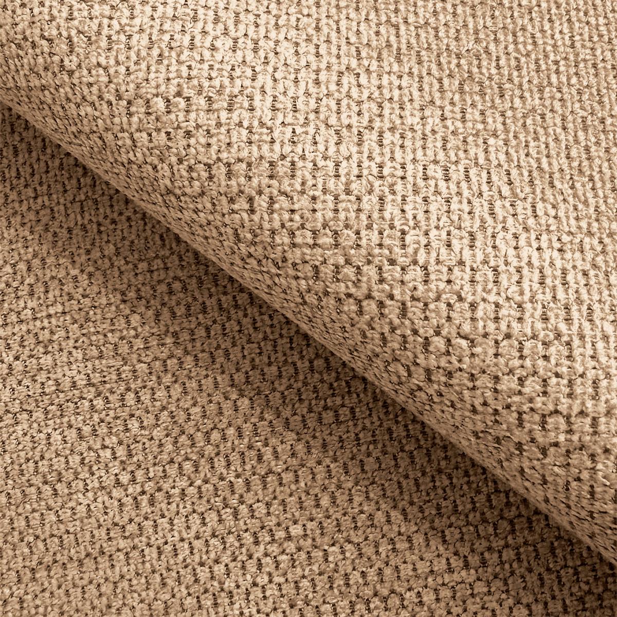 ECKSOFA SETIA Beige Strukturstoff mit Schlaffunktion - Beige, Holz (304/165cm) - MASSENO