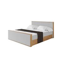 BOXBETT LOLLI9 -Z 120x200 - H4 Hellgrau - Hellgrau, Holzwerkstoff (120/200cm) - ALTDECOR