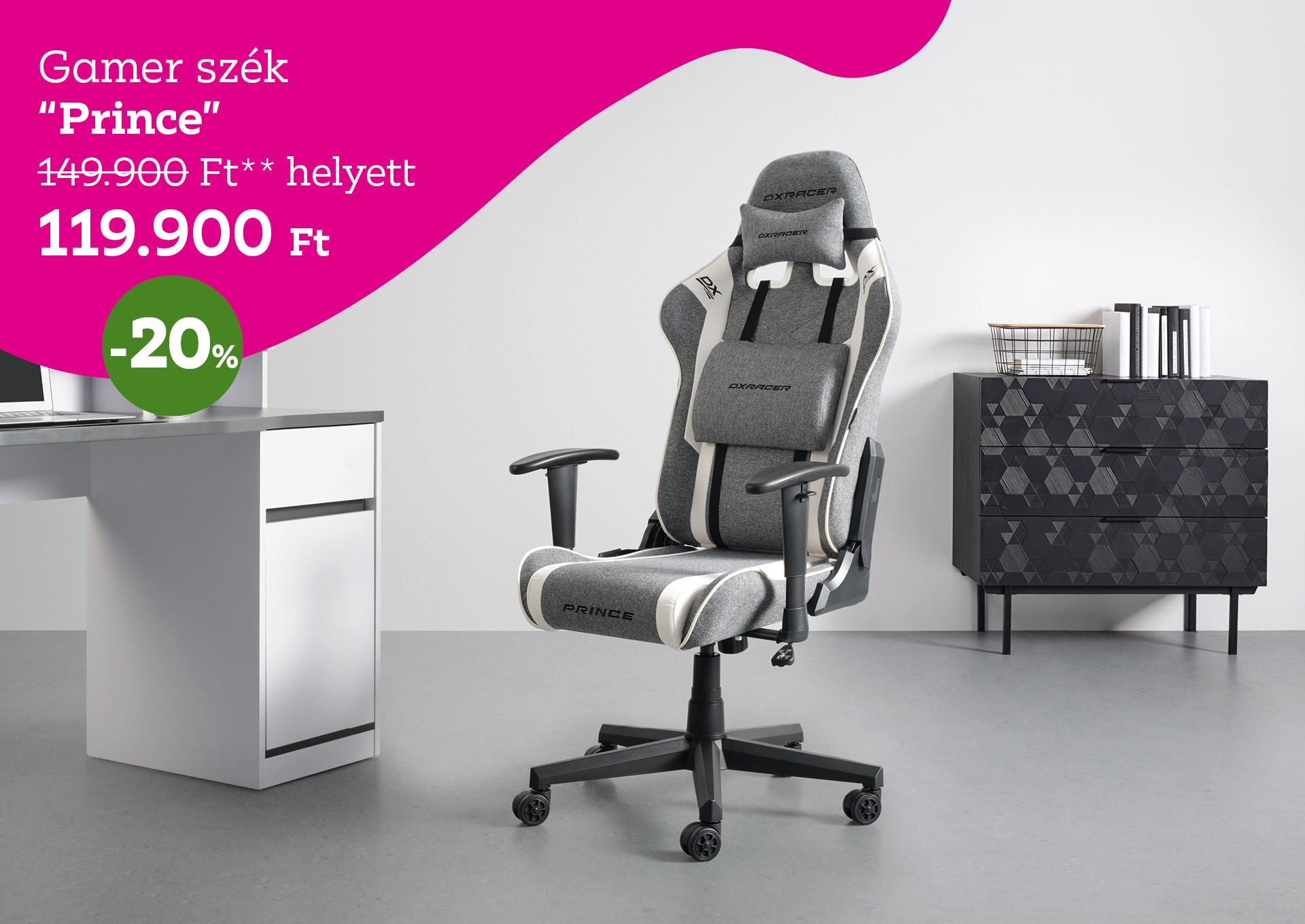 Forgószék  PRINCE 149900 Forint helyett 119900 Forint, kedvezmény mértéke 20%