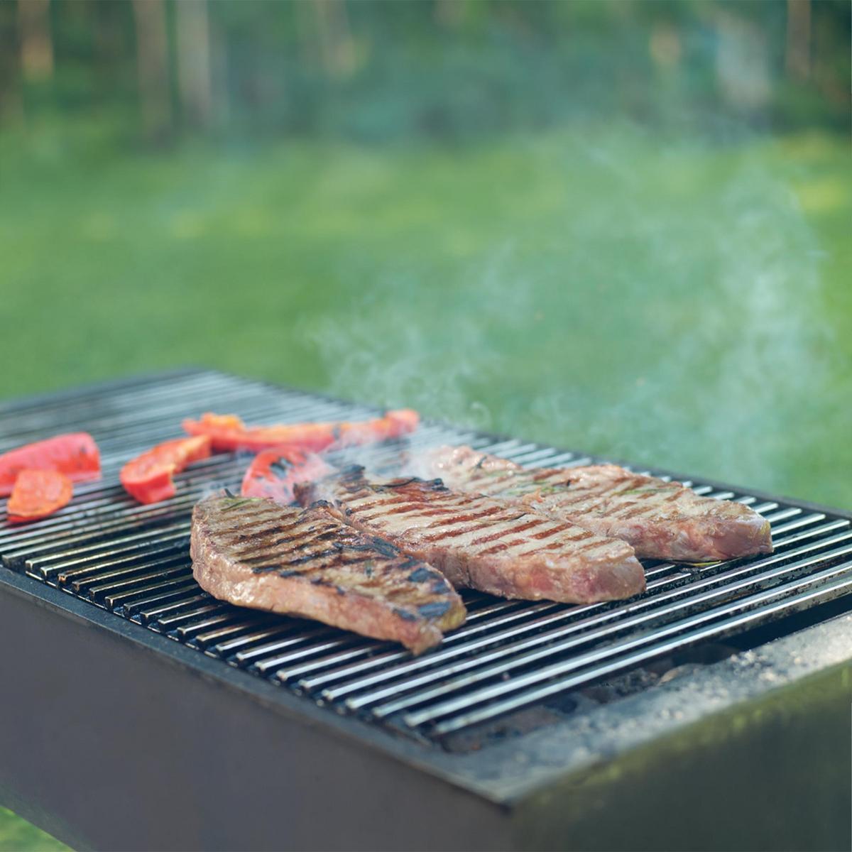 GRILLROST - Silberfarben, Metall (40/67cm) - ECD-Germany