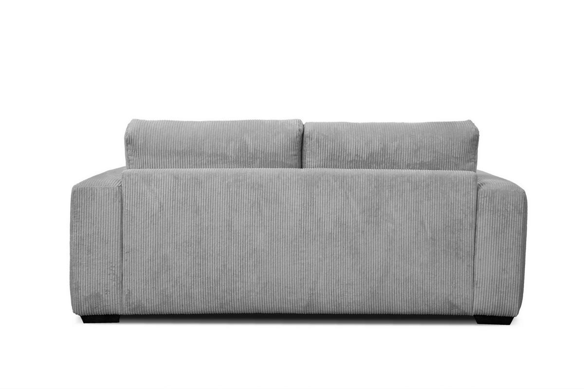 SOFA OLI 3-Sitzer, hellgrau - Hellgrau, Holz/Textil (208/91/108cm) - Wozimo
