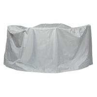 SCHUTZHÜLLE für Sitzgruppe rund SHP-60012 - Grau, Kunststoff (200/94/1cm) - mehr Garten