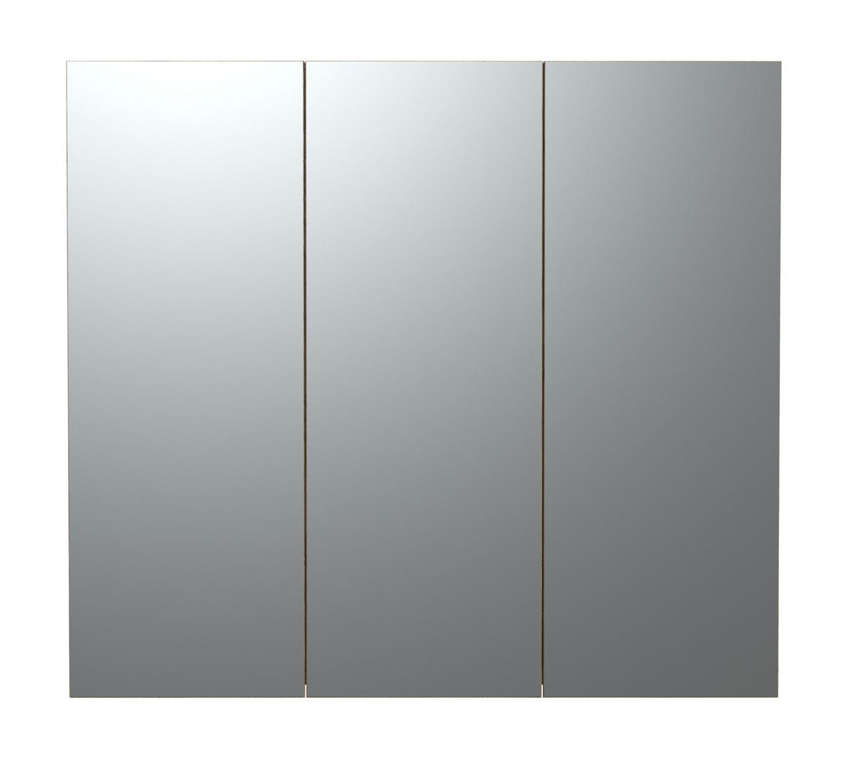 SPIEGELSCHRANK PureBliss Eiche Dekor - Eichefarben, Holzwerkstoff (90/80/20cm) - Trendteam