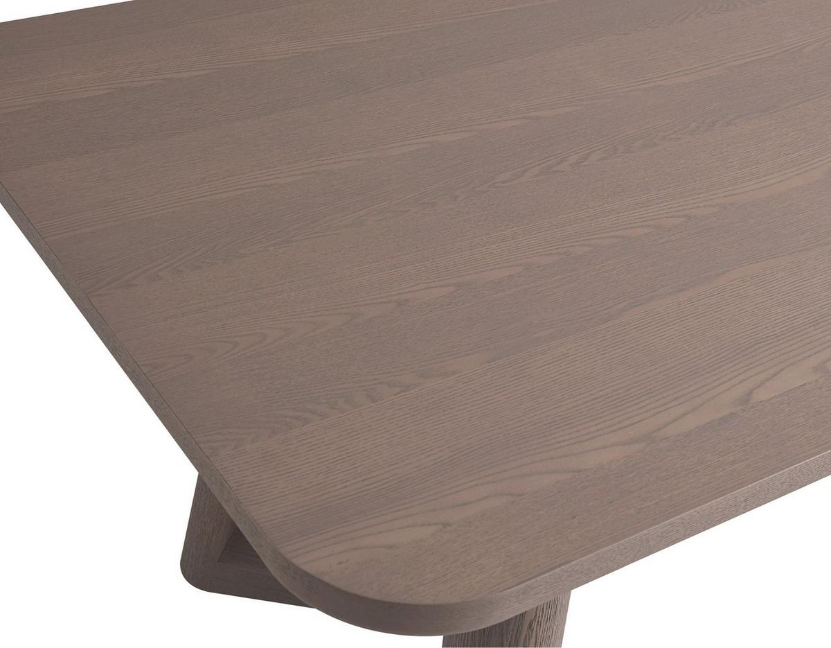 ESSTISCH Alisser Nussbaum-Furnier 200 x 100 cm - Nussbaumfarben, Holzwerkstoff (100/200/76cm) - Selsey