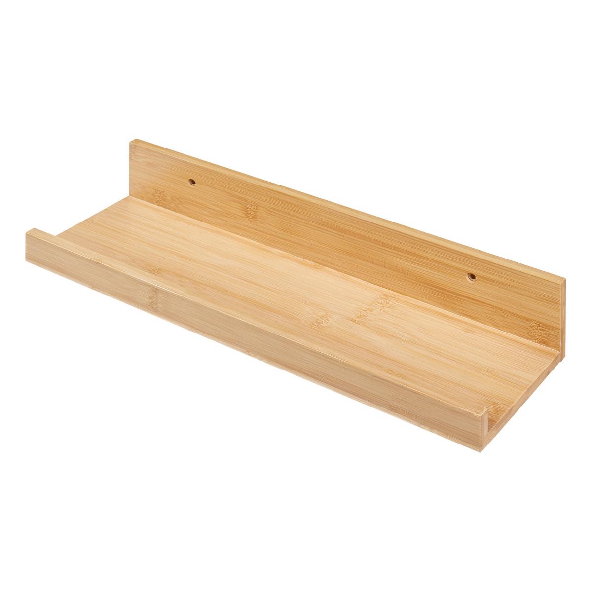 WANDREGAL-SET 3-TLG. Gildeskål - Naturfarben, Naturmaterialen (13/7/40cm) - [en.casa]