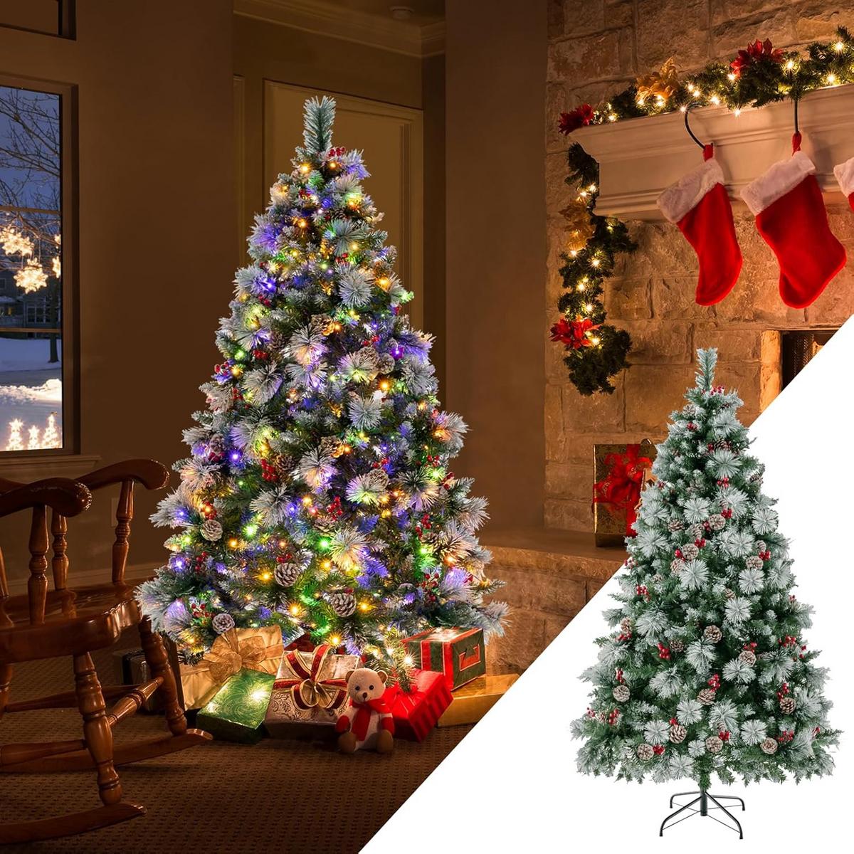 WEIHNACHTSBAUM 180cm Grün - Grün, Kunststoff (180cm) - COSTWAY