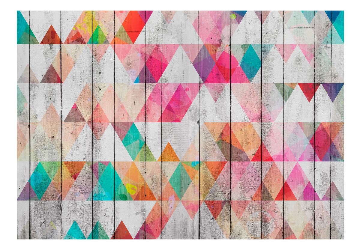 SELBSTKLEBENDE FOTOTAPETE 392/280 cm - Multicolor, Kunststoff/Textil (392/1cm) - KUNSTLOFT