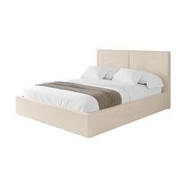 POLSTERBETT mit Bettkasten und Lattenrost, Boxbett ohne Matratze - VANTO 180x200 Beige - Creme, Holzwerkstoff/Textil (180/200cm) - ALTDECOR