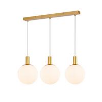 HÄNGELEUCHTE Syrvu 20.0/182.0/70.0 cm - Weiß, Metall (70/20/182cm) - ZMH