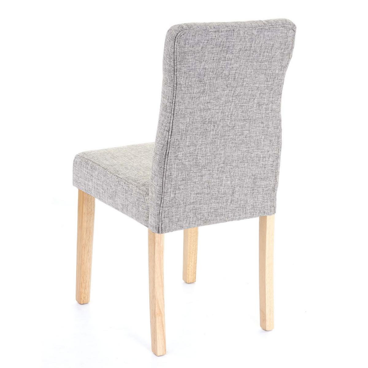 ESSZIMMERSTUHL Grau 6er-Set - Grau, Textil (41/88/55cm) - MCW
