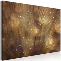 KUNSTDRUCK Braun 120/80 cm - Goldfarben/Braun, Textil (120/80cm) - KUNSTLOFT