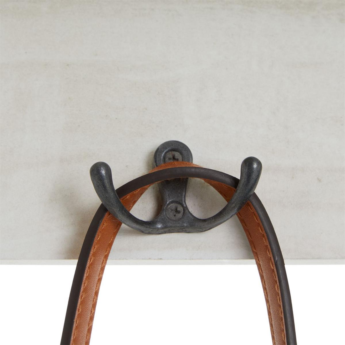 WANDGARDEROBE SALVA weiß - Weiß, Holz (73/28/25cm) - CARO-Möbel