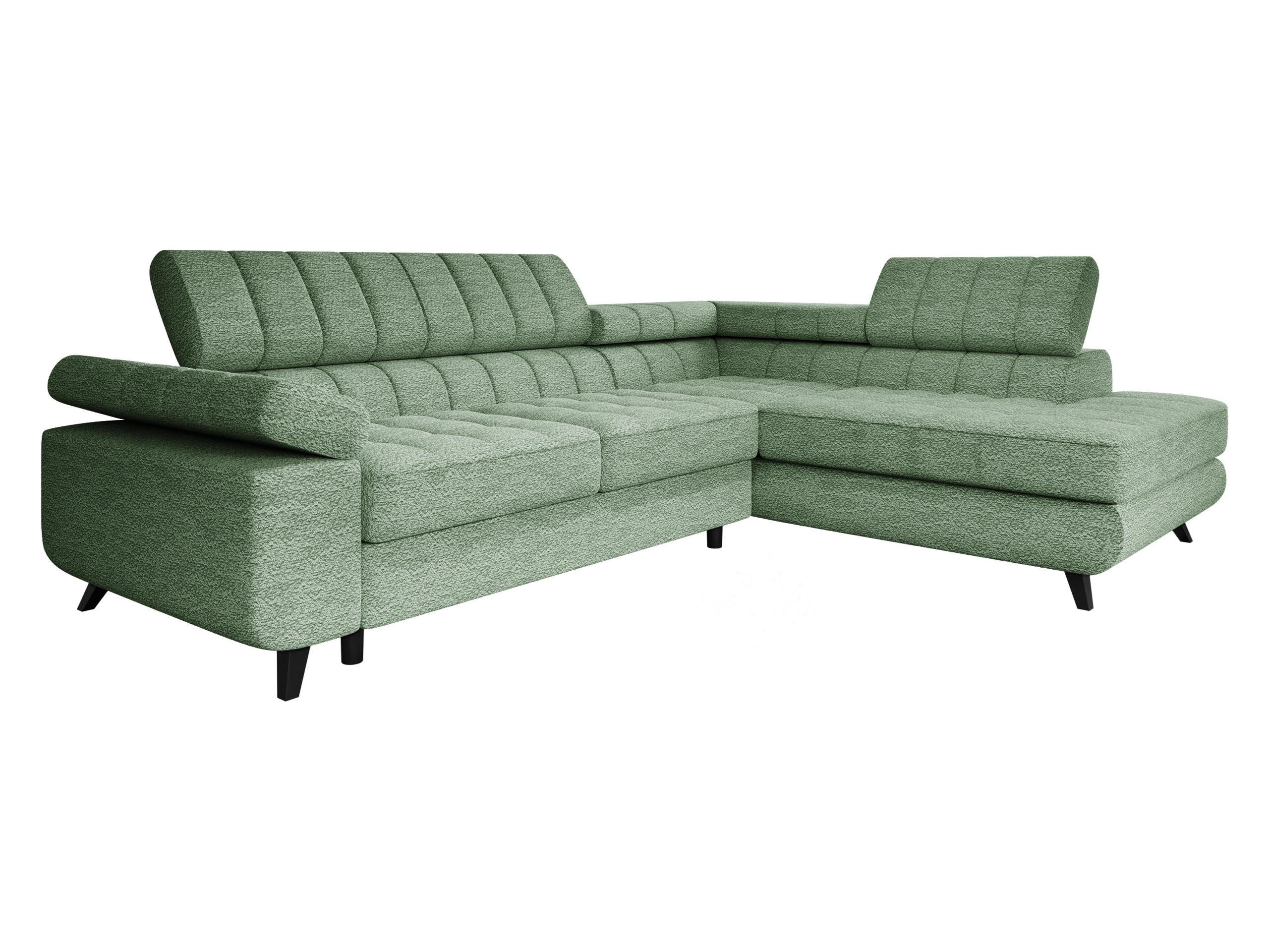 ECKSOFA Nord Premium, Seite: Rechts - Anthrazit/Mintgrün, Holz/Textil (203/264cm) - MIRJAN24