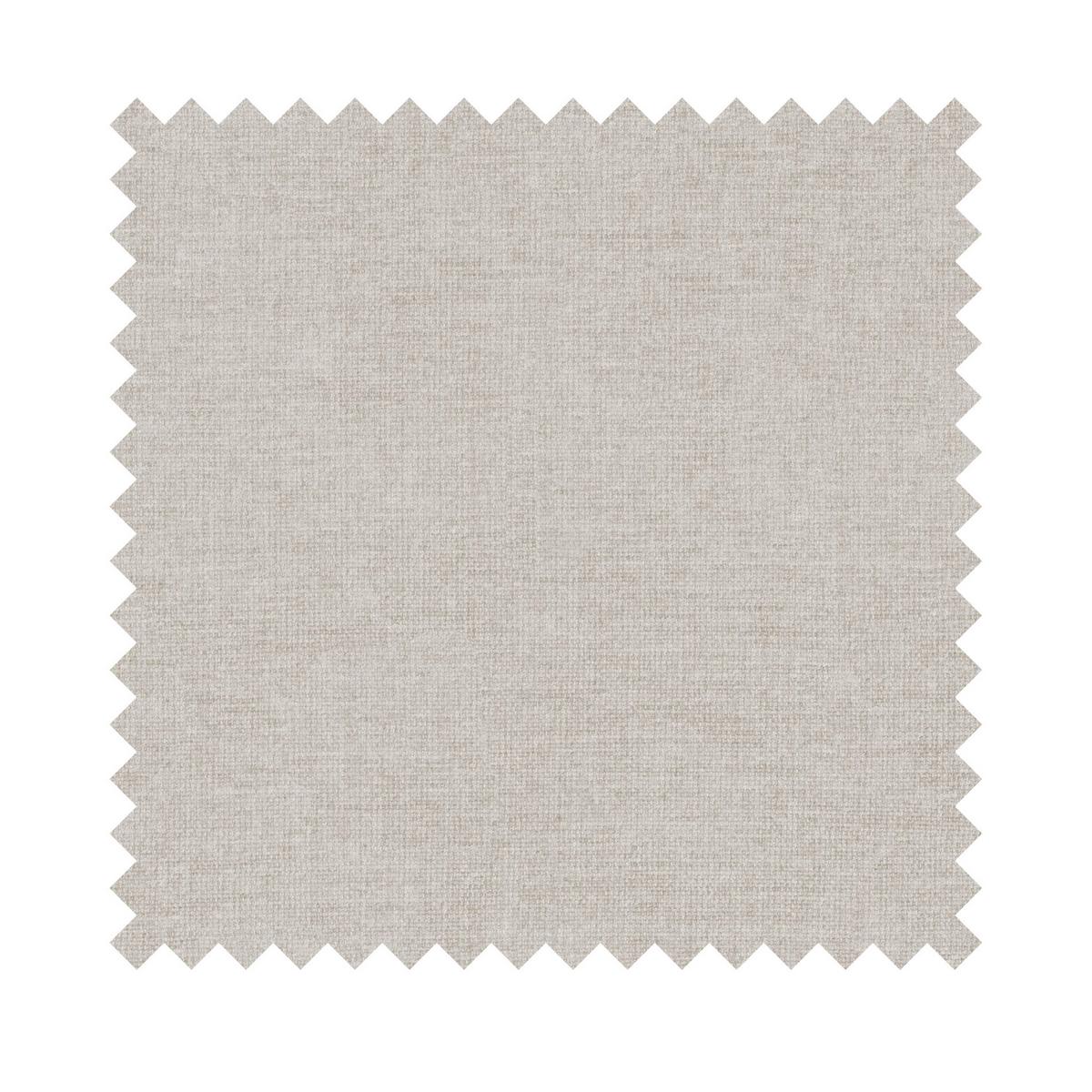 ECKSOFA Timmone Hellbeige Chenille 230 cm - Ecru/Schwarz, Kunststoff/Textil (230/149cm) - Selsey