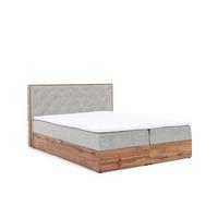 BOXBETT Maximo In Torre - Hellgrau, Holzwerkstoff/Textil (140/200cm) - Fun Möbel