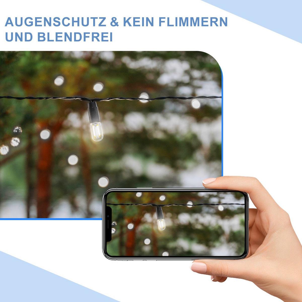 LED-LEUCHTMITTEL Aschaffenburg II 6.4/2.2/2.2cm(2er-set) - Transparent, Glas (2.2/2.2cm) - Nettlife