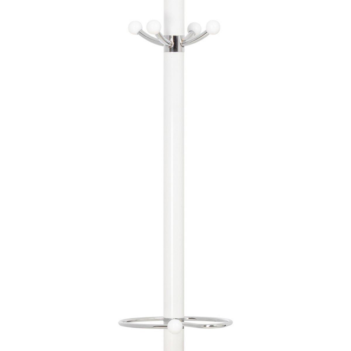 GARDEROBE aus metall 36x175cm - Weiß, Metall (36/175/36cm) - Wanderlust