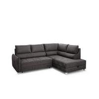 ECKSOFA Marno In Chill Me - Anthrazit, Holzwerkstoff/Textil (260/200cm) - Fun Möbel