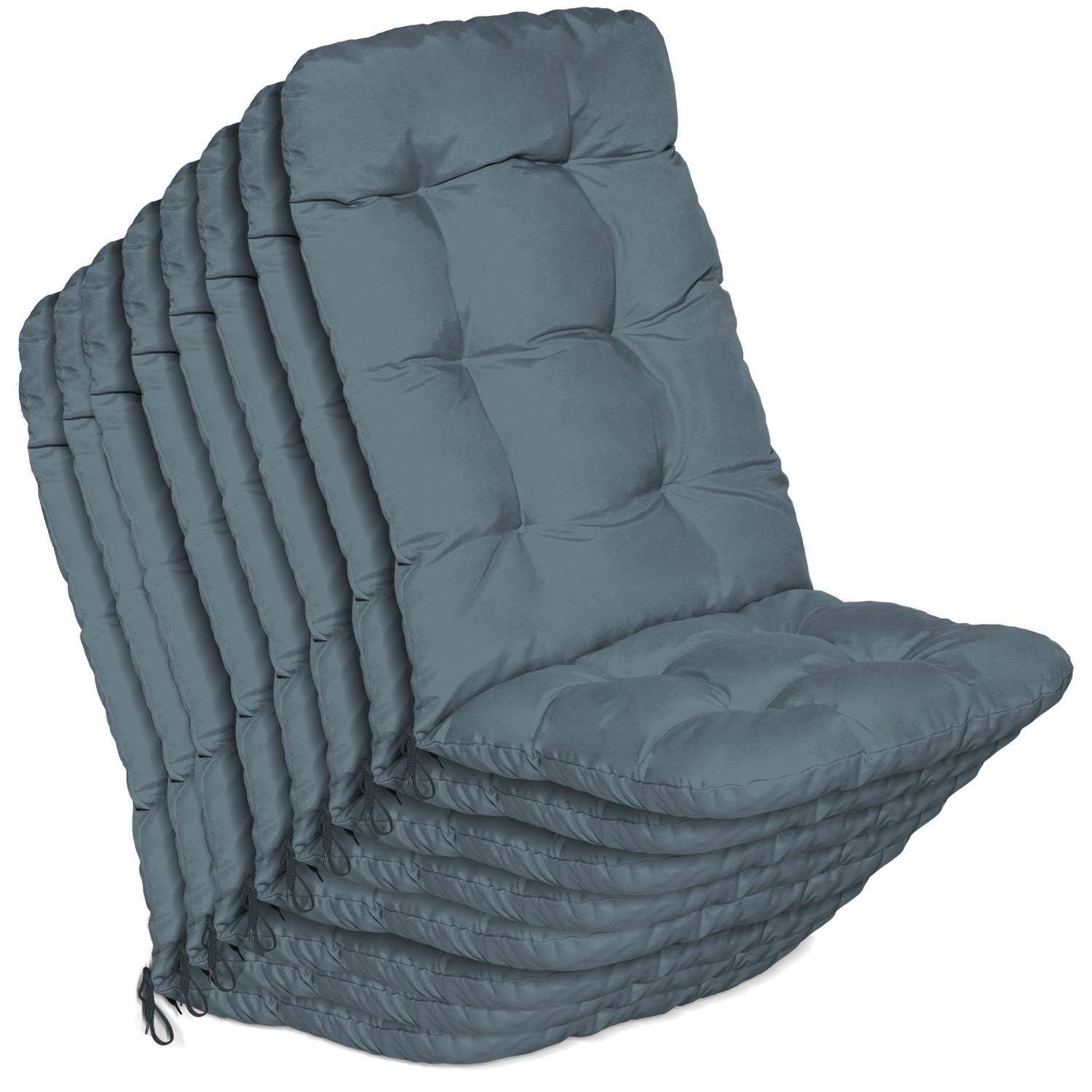 HOCHLEHNER Flair HL 120x50x8cm Taubenblau (8tlg) - Blaugrau, Textil (50/120cm) - Beautissu 