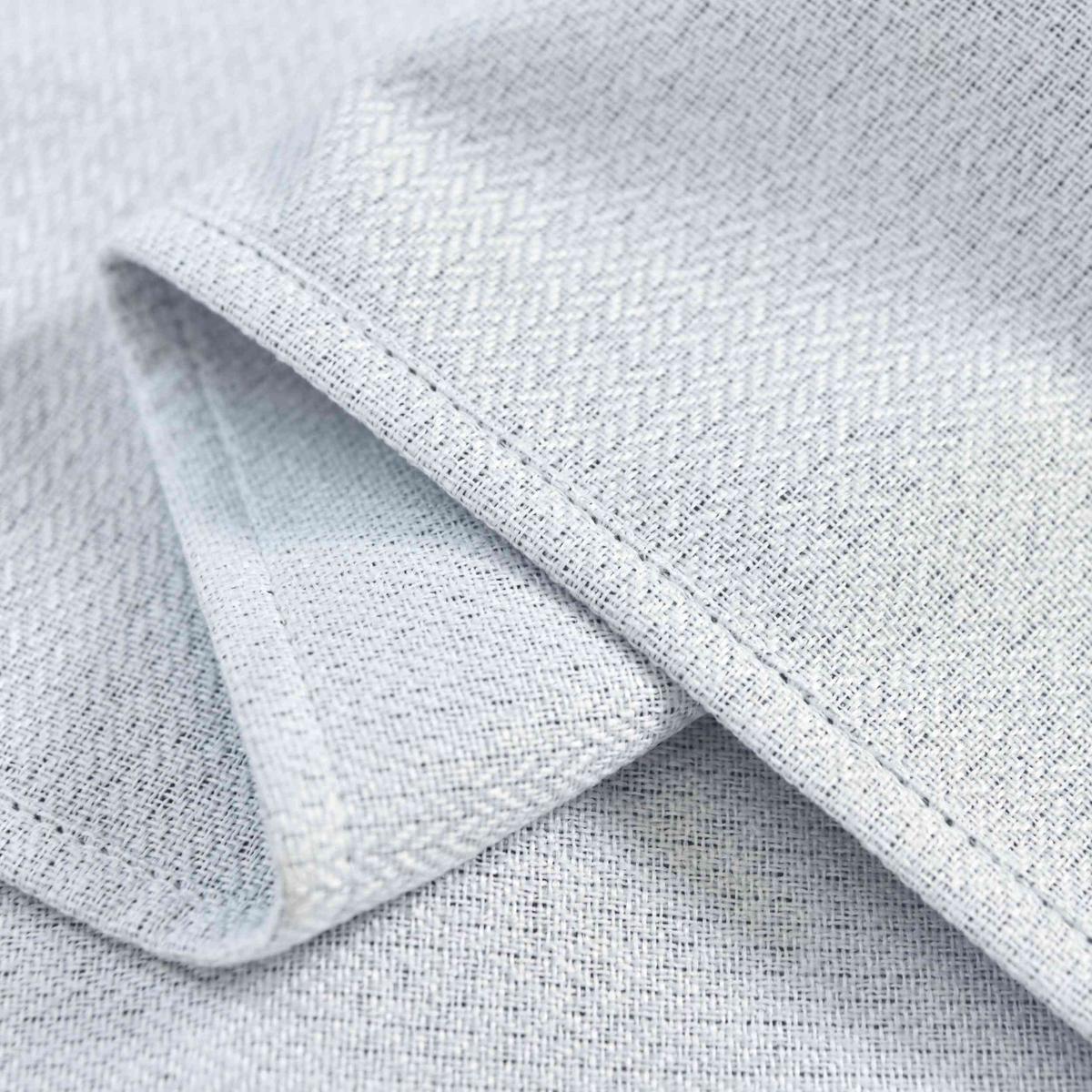 VORHANG MÜNCHEN DARK HxB 225x145 cm Stein - Hellgrau, Textil (145/225/225cm) - Gardinenbox