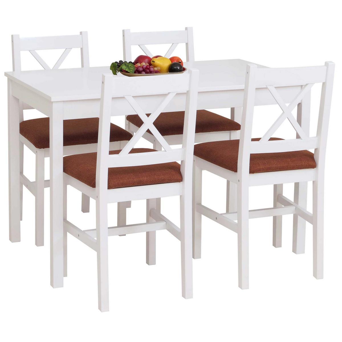 ESSZIMMER-SET Kiefer Dekor - Kieferfarben, Holz - MCW