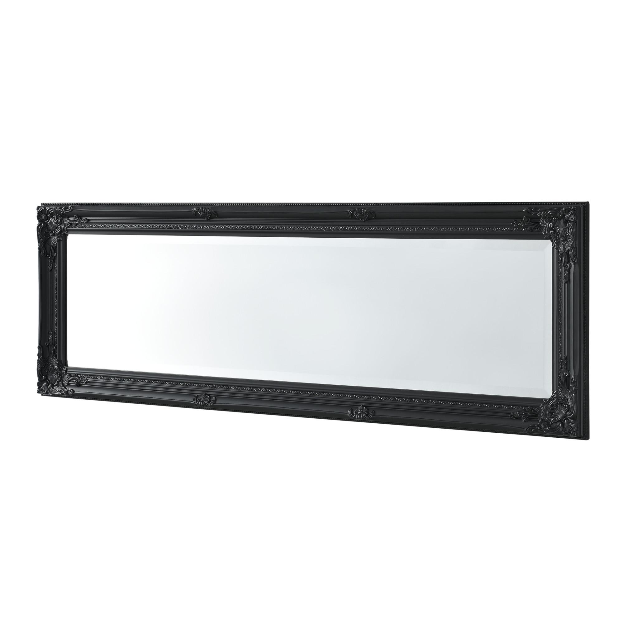 WANDSPIEGEL Livorno - Schwarz, Glas/Holz (28.5/132/118cm) - [en.casa]