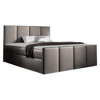 BOXBETT Lars - H3 - Grau, Holz (160/200cm) - MIRJAN24