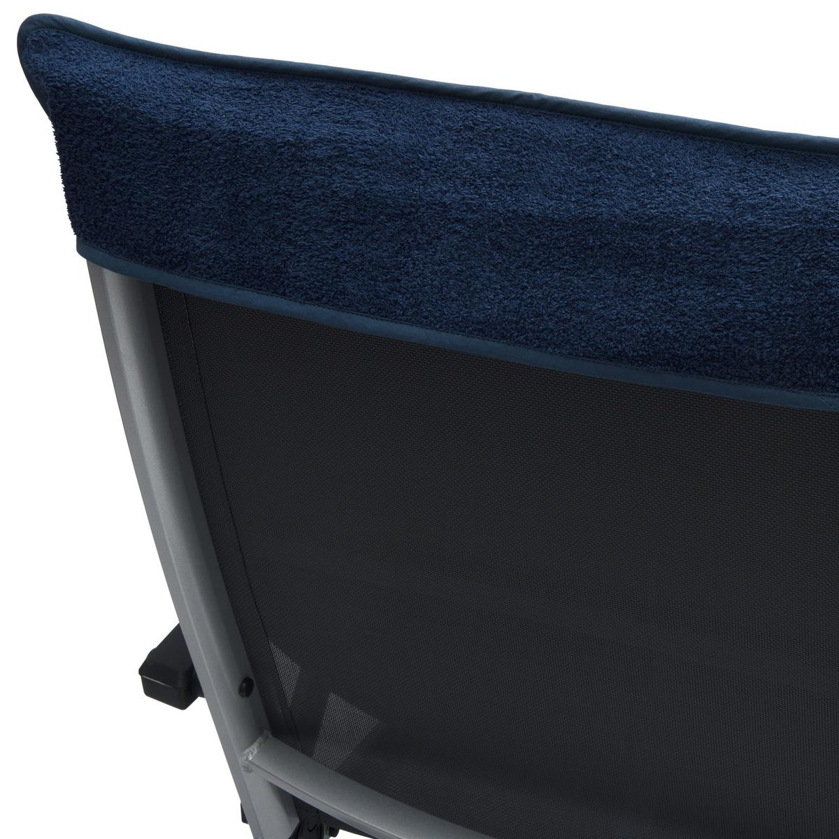 HANDTUCH Marbella 200/70cm Dunkelblau - Dunkelblau, Textil (70/200cm) - Beautissu 