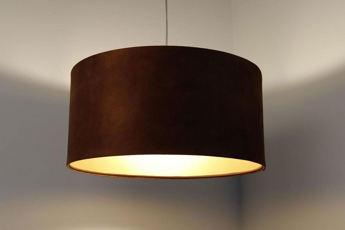 HÄNGELEUCHTE Gold 40/20 cm - Goldfarben/Braun, Kunststoff (40/0.4/20cm) - ONZENO
