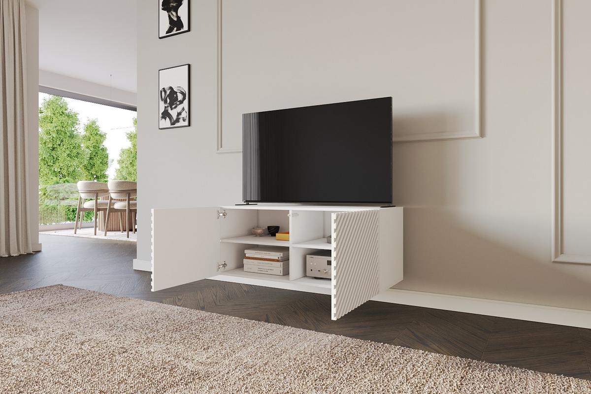 LOWBOARD ZENO-W 100x40x40 cm - Artisan / Schwarz - Schwarz, Holzwerkstoff (100/40/40cm) - ALTDECOR