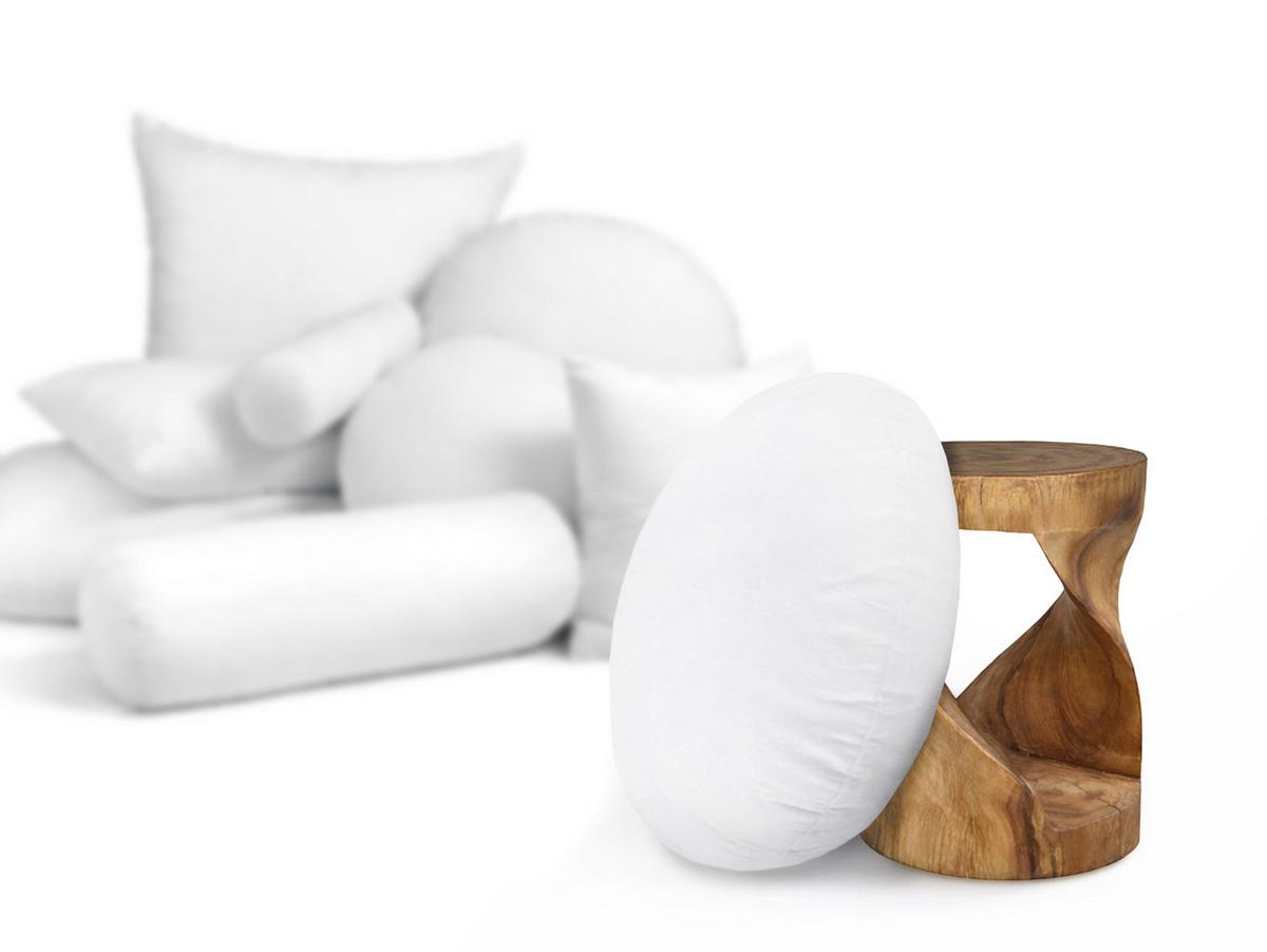 KISSENFÜLLUNG Rund PublikFree Faserbällchen 80 cm Ø - Weiß, Naturmaterialien/Kunststoff (80/80cm) - beties Heimtextil