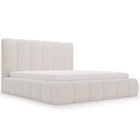 POLSTERBETT Imperial 120x200 Bouclé-Stoff Creme - Creme, Textil (120/200cm) - Graingold