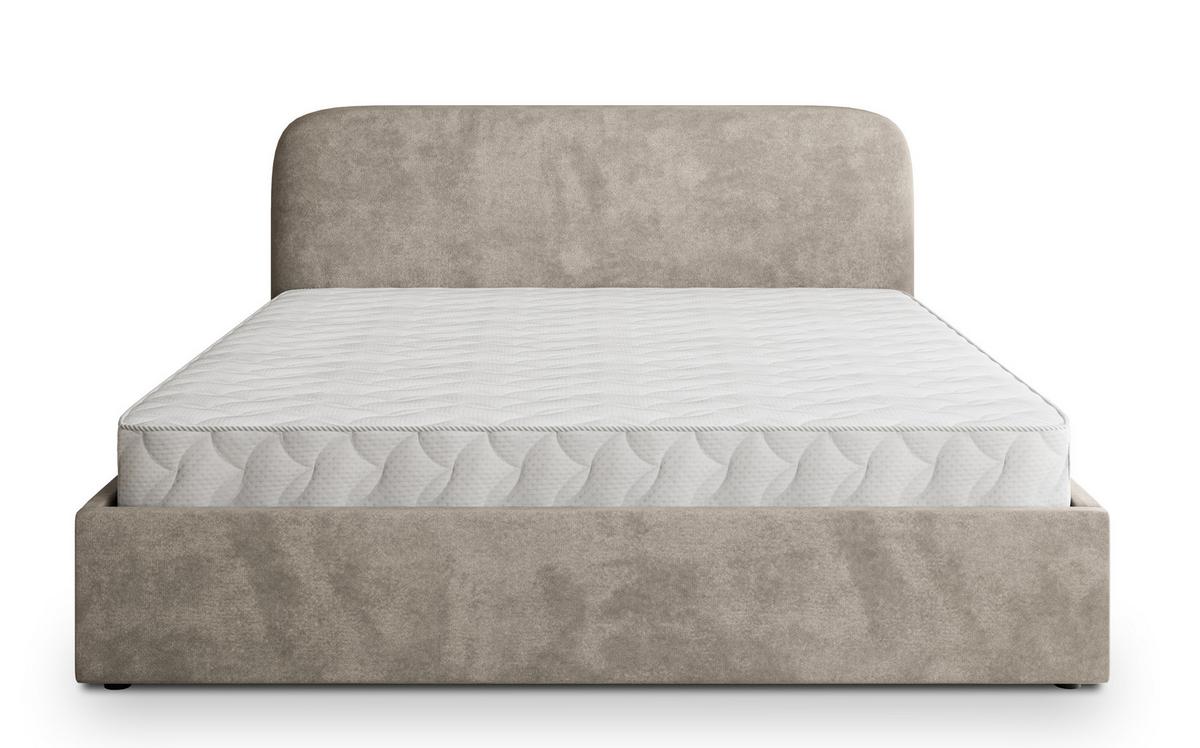 POLSTERBETT RENIVE K 120x200 cm mit Bettkästen - Beige - Beige, Holz/Textil - MASSENO