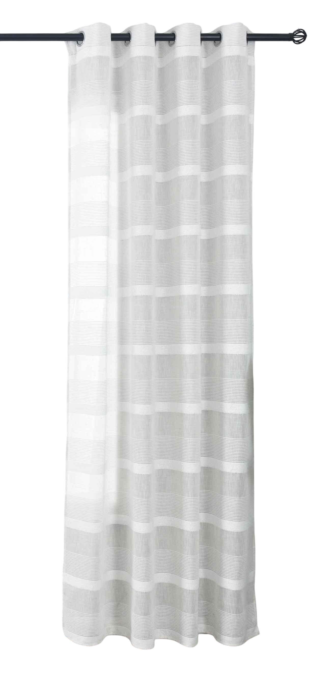 VORHANG »Halle« HxB 245x140 cm Natur - Naturfarben, Textil (140/245cm) - Gardinenbox