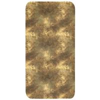 BADEMATTE Antik - Metallic-Look - Gold 60x120 cm - Goldfarben, Textil (60/120cm) - OnlyWow