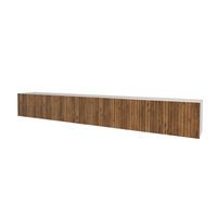 LOWBOARD KITO-W 3x100x40x40 cm - Weiß / Katania - Eiche Wotan/Weiß, Holzwerkstoff (300/40/40cm) - ALTDECOR
