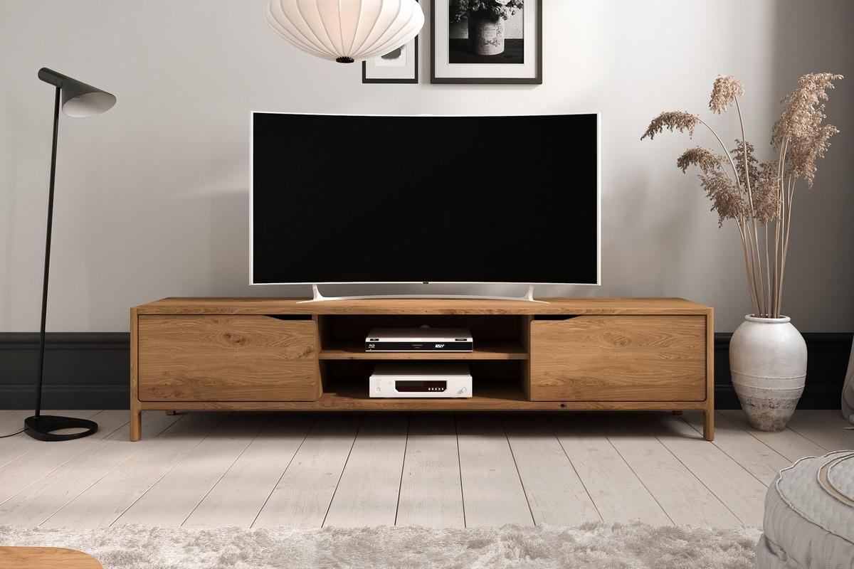 TV-SCHRANK PAUL Wildeiche - Wildeiche, Holz (200/48/50cm) - byoak