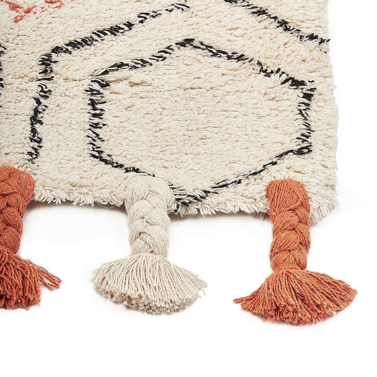 KURZFLOR-TEPPICH Hajipur 150/80 cm - Beige, Textil (80/150cm) - Beliani