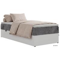 BOXBETT TRAVIT ZERO 90 90/200 - Grau Cord - Topper T25 - H3 - Schwarz/Grau, Kunststoff/Textil (90/200cm) - MKS