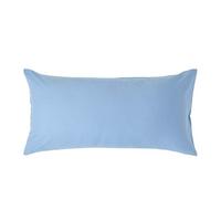 KISSENBEZUG Perkal, Ägyptische Baumwolle, Fadendichte 200 - Blau, Textil (40/80cm) - Homescapes