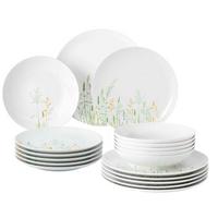 TELLER-SET Liberty Meadow Grasses bunt 18-tlg. - Multicolor, Keramik (2/2/2cm) - Seltmann Weiden