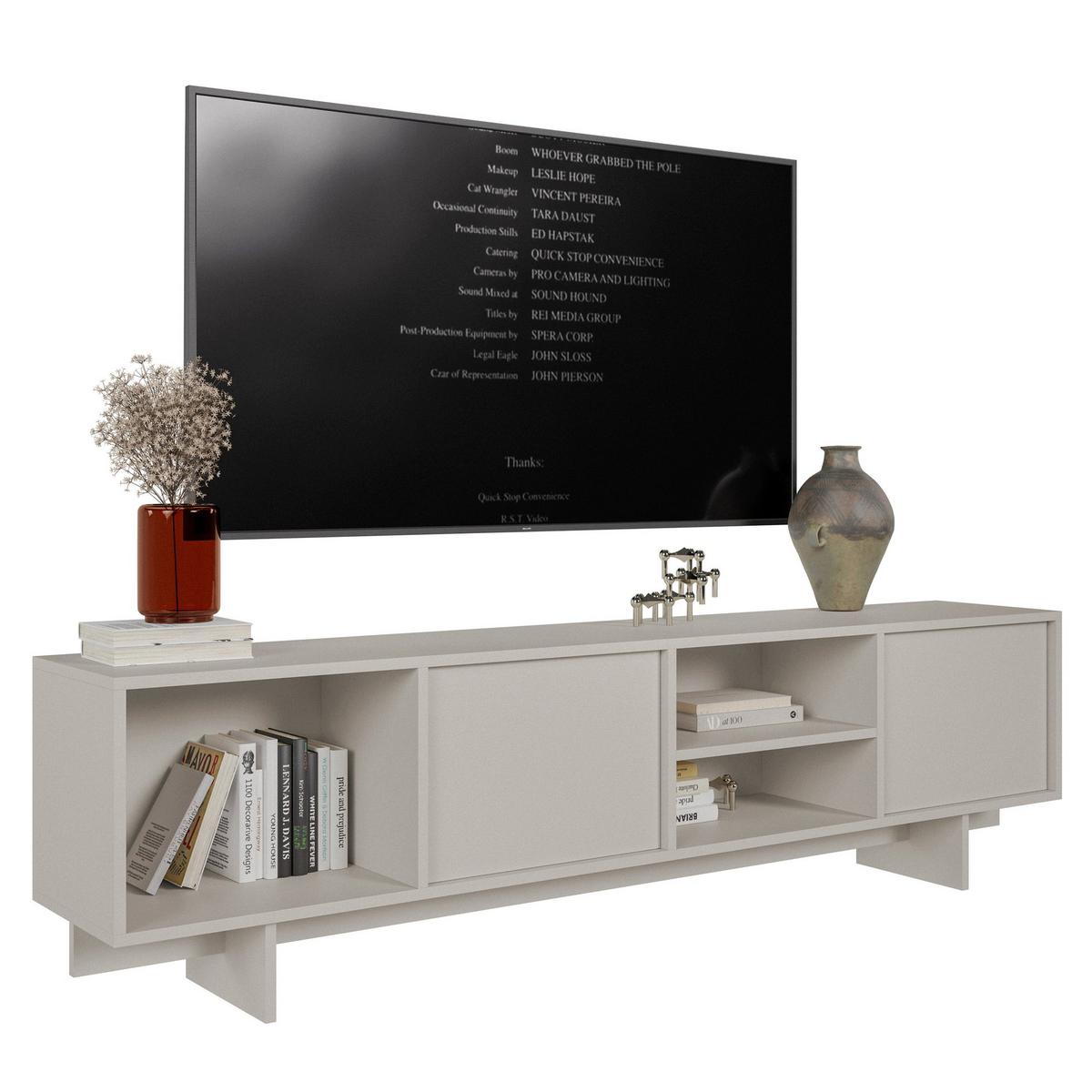 TV-LOWBOARD Sanva KASCHMIR 200 CM - Kaschmir, Holzwerkstoff (200/55/35cm) - Selsey