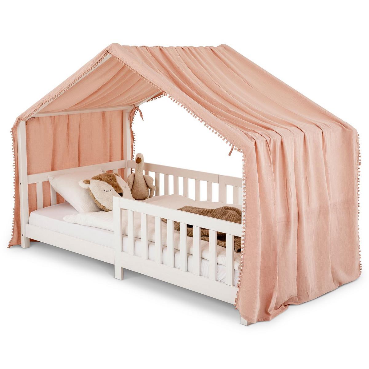 HAUSBETT- HIMMEL LIAN rosa - Rosa, Textil - IDIMEX