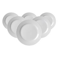 DESSERTTELLER Bianco weiß ø 19 cm 6er Set - Weiß, Keramik (19cm) - Ritzenhoff Breker