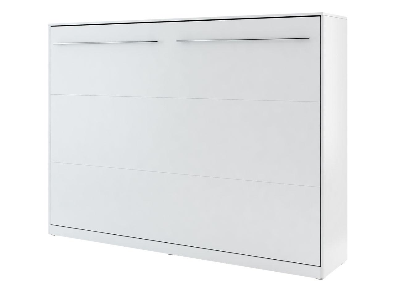 SCHRANKBETT Concept Pro II Horizontal - Weiß, Holzwerkstoff (140/200cm) - MIRJAN24